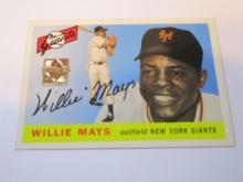 Willie Mays Giants 1996 Topps Mays Commemorative Card #7