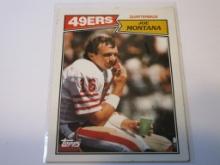 Joe Montana 49ers 1987 Topps #112