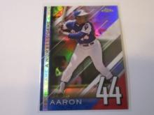 Hank Aaron Braves 2020 Topps Chrome A Numbers Game #NGC-25