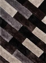 United Weavers Contemporary Finesse 1'10" X 3' Black Accent Rug 2100 21170 24