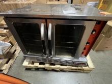 Single Deck Gas Convection Oven with 4 Shelves.  The Unit was Originally Was the Base Unit for A Dou