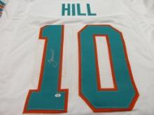 Tyreek Hill of the Miami Dolphins signed autographed football jersey PAAS COA 872