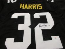 Franco Harris of the Pittsburgh Steelers signed autographed football jersey PAAS COA 796