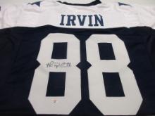 Michael Irvin of the Dallas Cowboys signed autographed football jersey PAAS COA 631