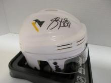 Sidney Crosby of the Pittsburgh Penguins signed autographed hockey mini helmet PAAS COA 811