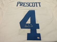 Dak Prescott of the Dallas Cowboys signed autographed football jersey PAAS COA 010