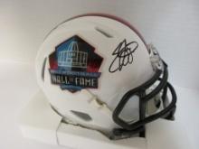 Emmitt Smith of the Dallas Cowboys signed autographed HOF mini football helmet PAAS COA 025