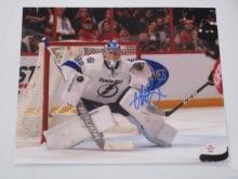 Andrei Vasilevskiy of the Tampa Bay Lightning signed autographed 8x10 photo PAAS COA 415