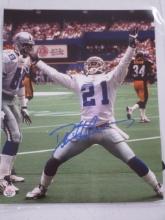 Deion Sanders of the Dallas Cowboys signed autographed 8x10 photo PAAS COA 531