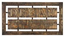 Woodland Imports Inspirational Metal Wall Plaque 2 Panels Bible Verse Print Home Decor 39402