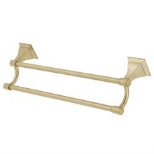Kingston Brass Monarch 18-Inch Dual Towel Bar With Brushed Brass BAH612318BB