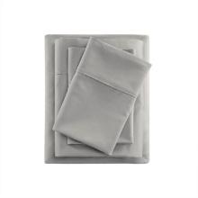 Beautyrest Wrinkle Resistant Cotton Sateen Queen Sheet Set With Grey BR20-0979