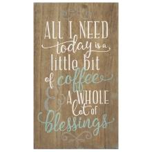 Stratton Home Decor Coffee and Blessings Wall Art SHD0254