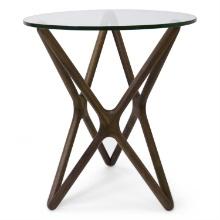 Aeon Furniture Starlight Side Table in Walnut Finish SD9153B-AmWalnut