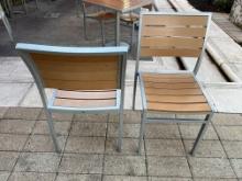 (20)  Matching Outdoor Aluminum Chairs