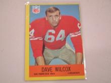 Dave Wilcox 49ers 1967 Philadelphia Gum ROOKIE #178