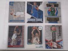 Dirk Nowitzki Dallas Mavericks 6 piece basketball card mixed lot
