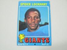 Spider Lockhart New York Giants 1971 Topps #128