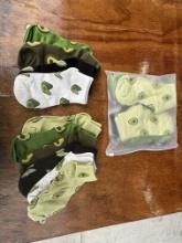 Unisex Avocado Themed Crew Socks 10 Pairs, New