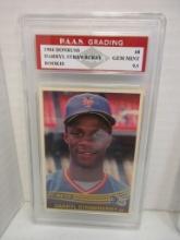 Darryl Strawberry NY Mets 1984 Donruss ROOKIE #68 graded PAAS Gem Mint 9.5