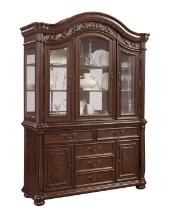 Dark Wood Brown Finished Buffet Cabinet Only 3530-142