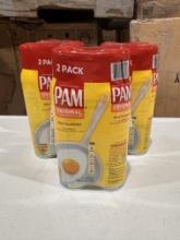 (5) Double Packs of PAM Canola Spray