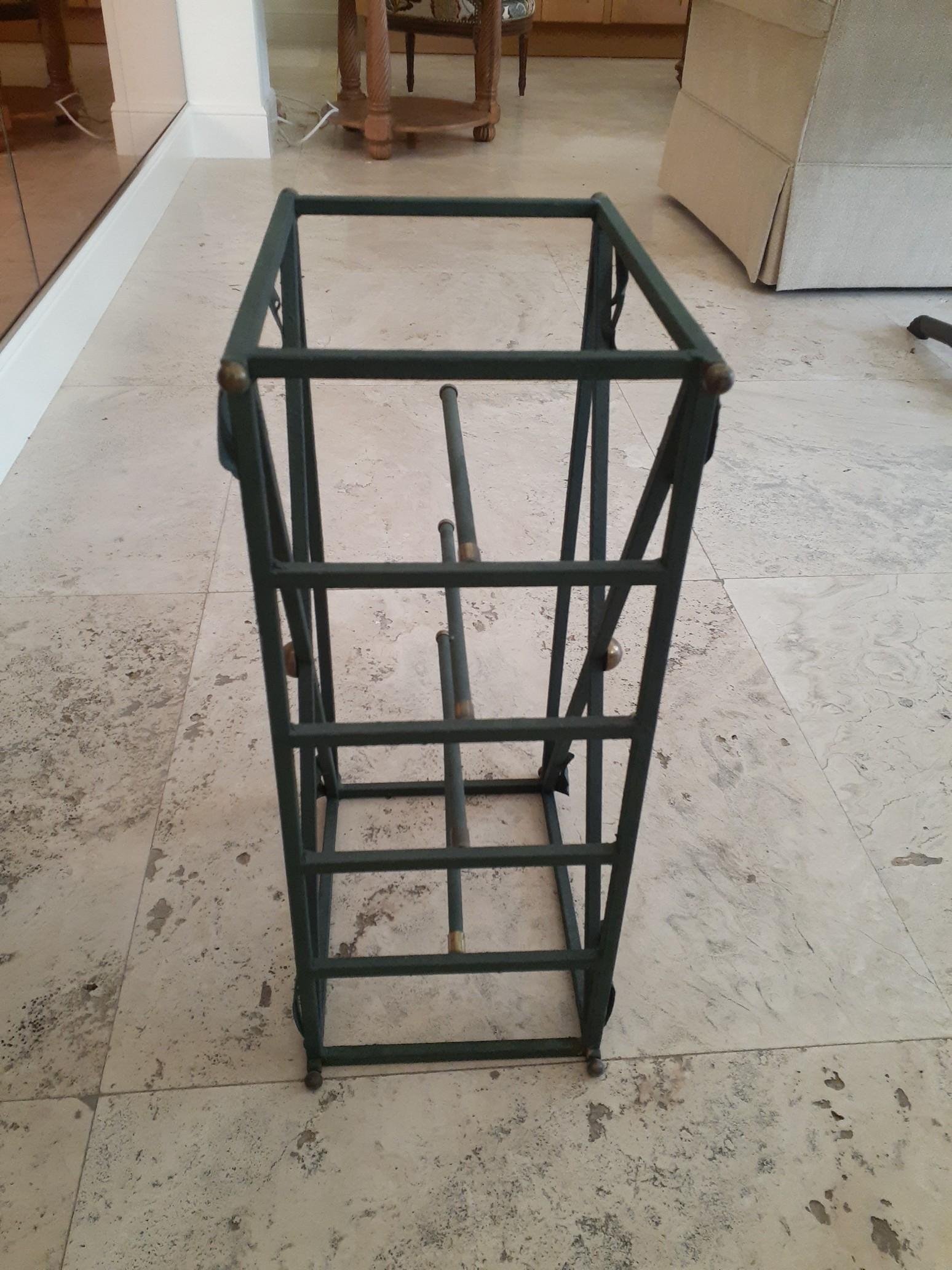 Metal 8 Bottle Wine Rack