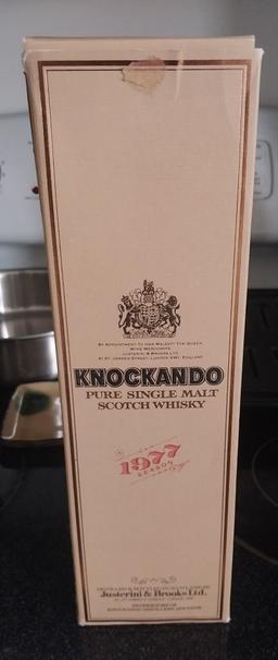 Knockando Pure Scotch Whisky - 1977 Season - Very Rare