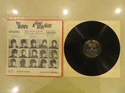 Beatles 33rpm record, "A Hard Day's Night", United Artist, UAL 3366; with sleeve;  NOT ONE SCRATCH;