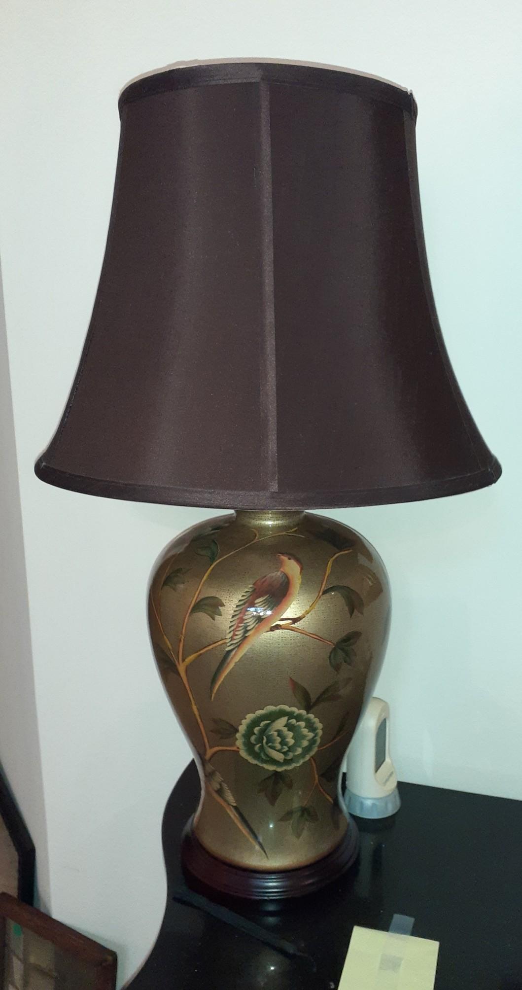Designer Bird Lamp with Shade