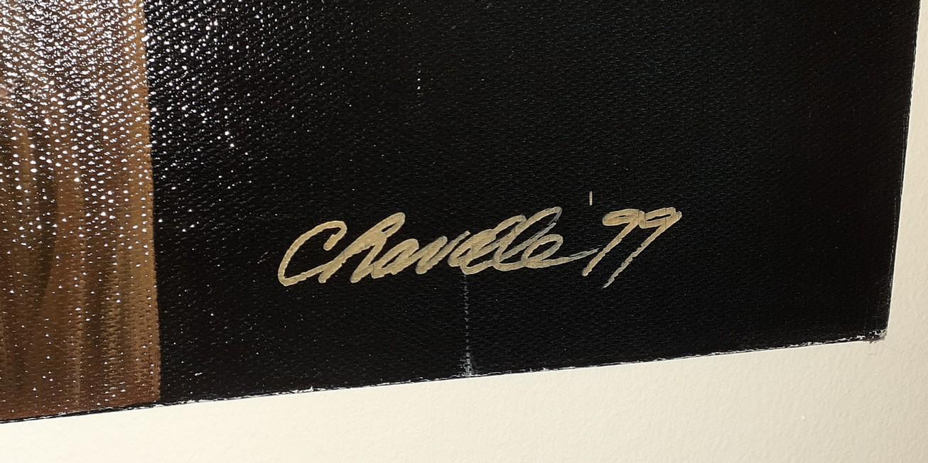 Chavalle Signed Original Artwork - gallery wrapped - 20 x 60 in -