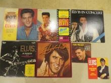 Elvis Presley - 7 Vintage Collectible Music - Elvis in Concert, Welcome to my world