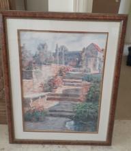 Path to House - Framed Signed Artwork -44 x36