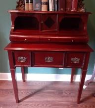 Vintage wood cabinet/desk