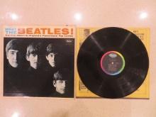 Beatles 33rpm record, "Meet The Beatles!", Capitol, T-2047, etched T1-2047-P33, with sleeve: NO scra