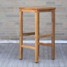 BRAND NEW 1005 SOLID TEAK STOOL 32" HIGH - ORIGINAL PACKAGING