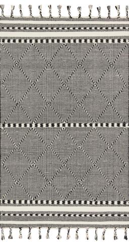 Loloi II Sawyer 2'-3" X 3'-9" Area Rugs With Black Finish SAWYSAW-01BL002339