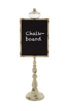 Street Lamp Chalkboard White Metal Old Fashioned Decor 20239