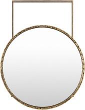 Surya Alchemist Modern Round Mirror With Gold Finish AHI006-3325