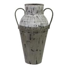 Stratton Home Decor Two Tone Distressed Vase S23720