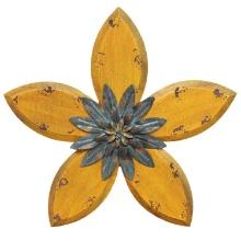 Stratton Home Decor Antique Flower Wall Decor SHD0164