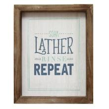 Stratton Home Typography Mdf Wood Wall Art With Multi Finish S09610