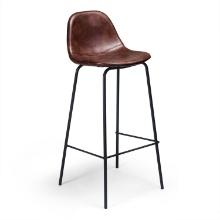 Aeon Furniture Maxine Set Of 2 Bar Stool In Tobacco Finish AE9013-Bar-Tobacco