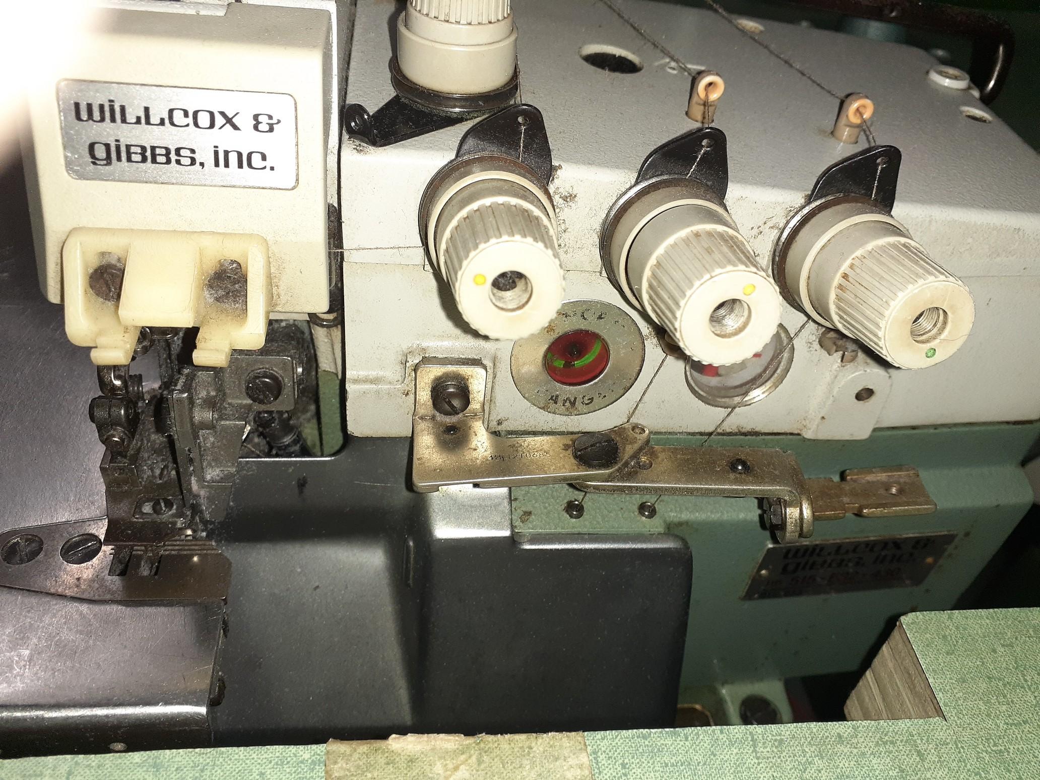 Willcox and Gibbs -5 Spool Overlock Serger -515-E32-430