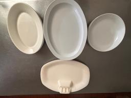 (33) Assorted Sized Platters / Serving Dishes