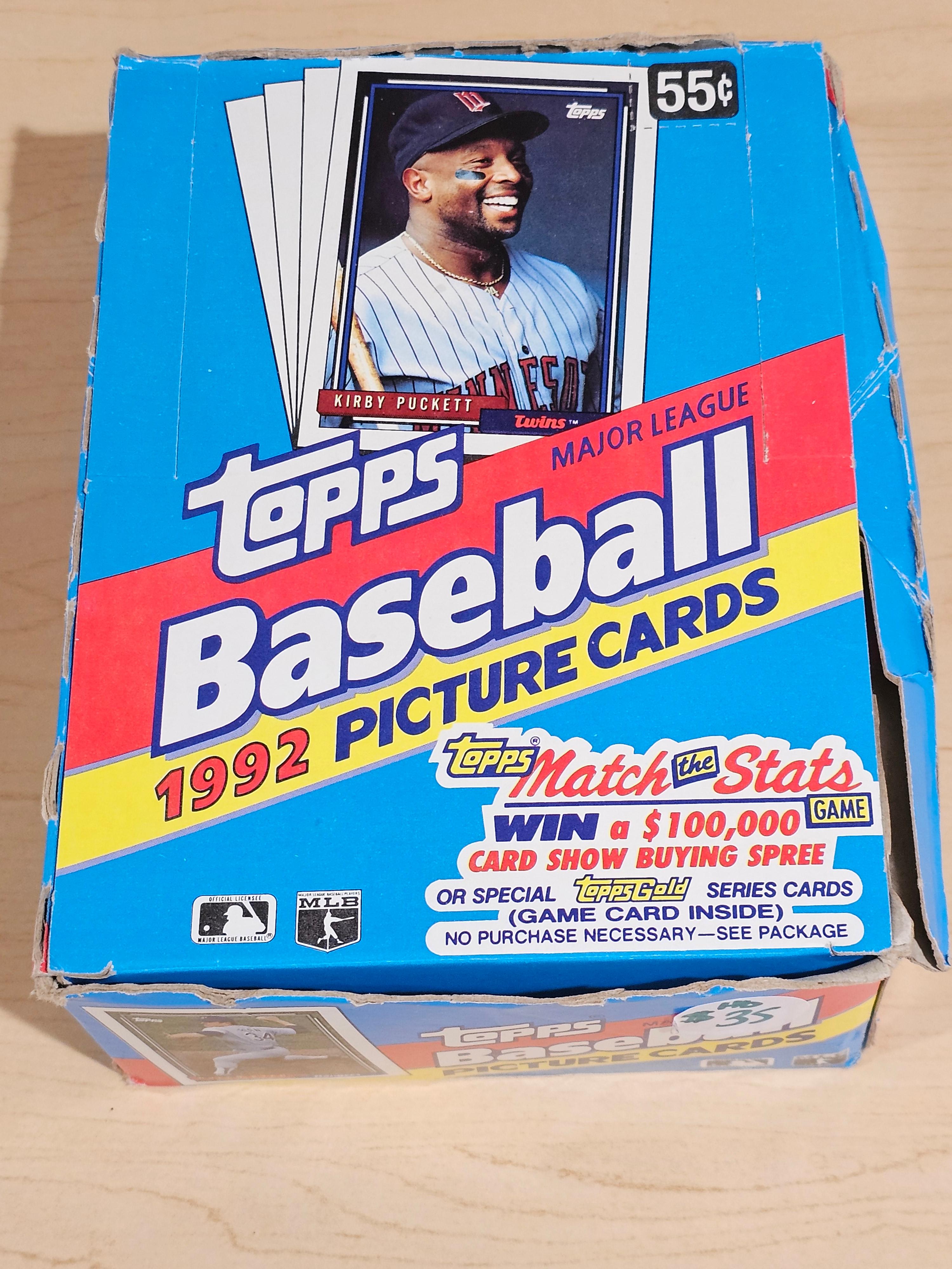 Topps 1992 Sealed Baseball Card Set