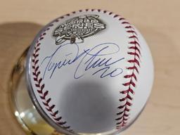 Miguel Cabrera Signed Baseball in Display Case
