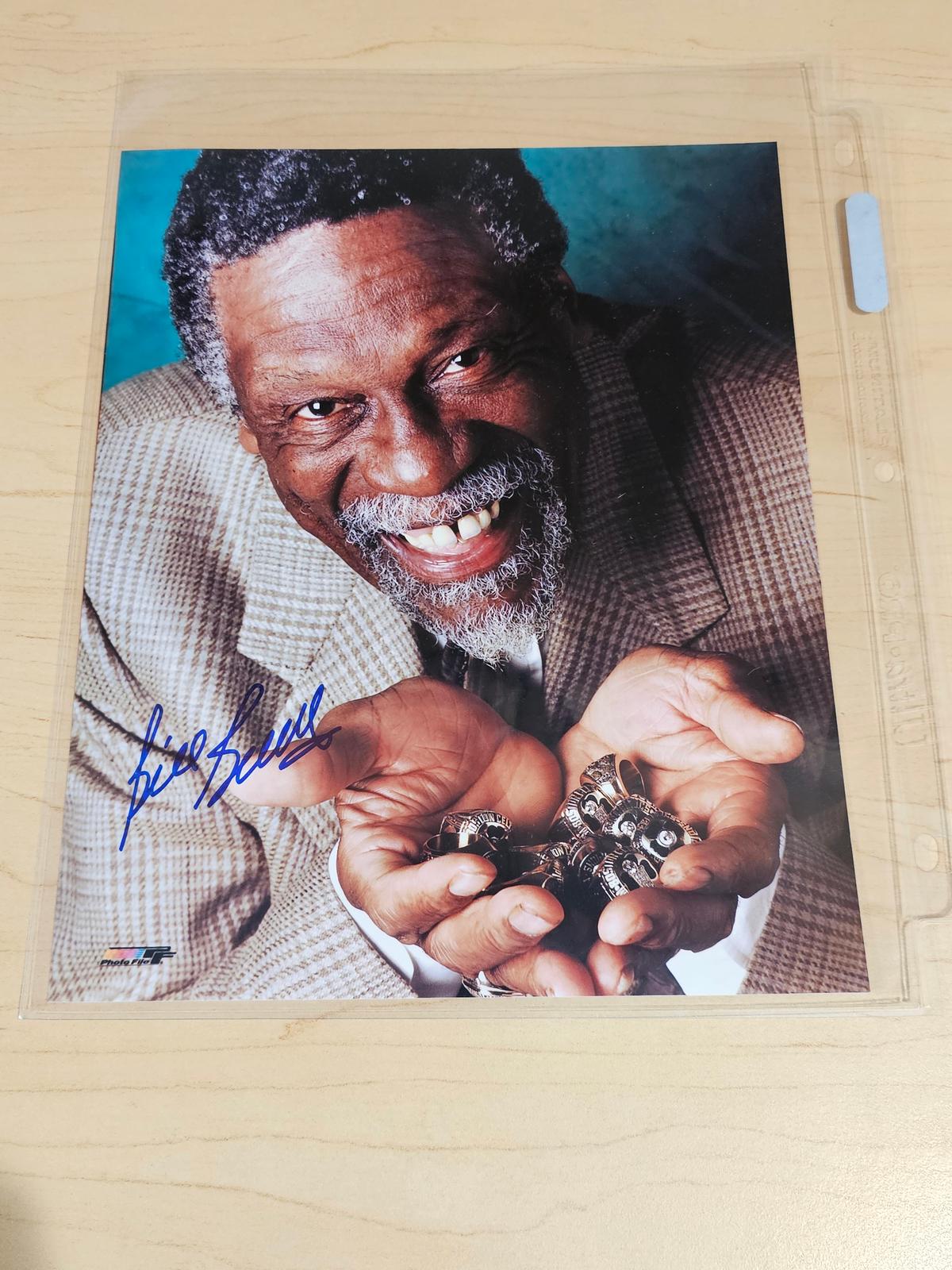 Bill Russell Signed 8x10 Photo