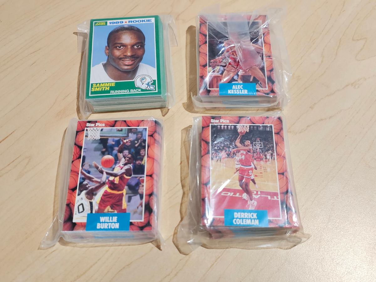Sealed Sports Trading Cards Packs