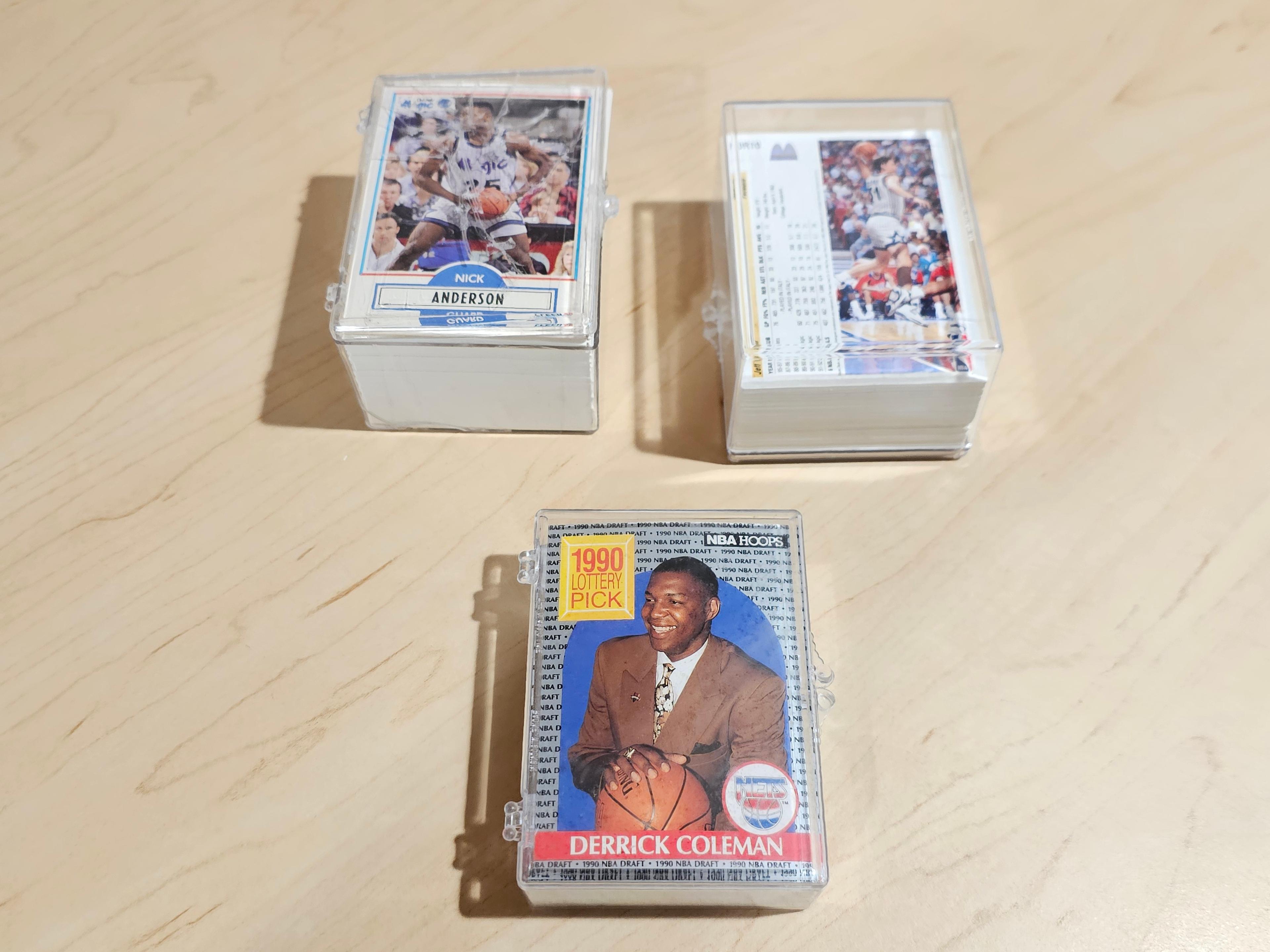 Large NBA Player Trading Cards Collection